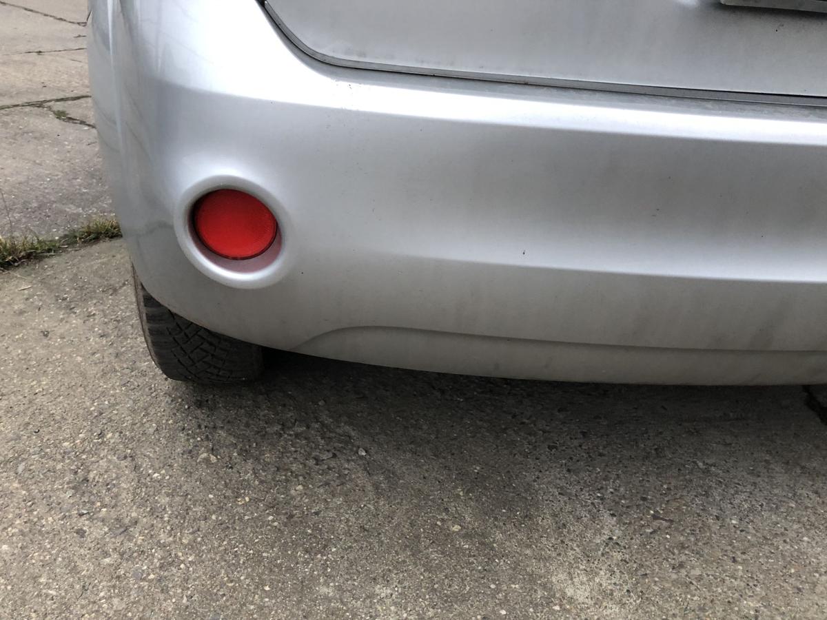 Ford Fiesta JD3 JH1 ab05 Stossf&auml;nger hinten 5t&uuml;rer Polarsilber Bumper Sto&szlig;stange