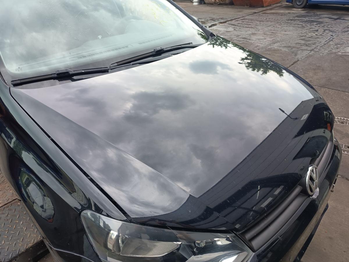 VW Polo V 6R original Motorhaube Klappe Deckel vorn Front C9X Deep Black Bj 2012
