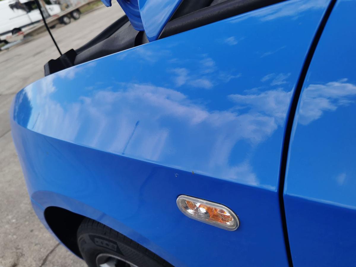 Seat Ibiza 6J Kotflügel Fender Seitenwand vorn links blau TEXT BILDER