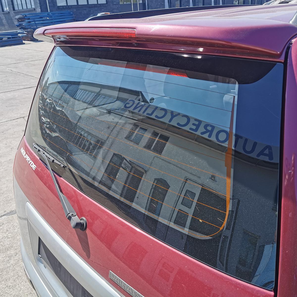 Daihatsu Gran Move G3 97-99 Heckklappe Klappe hinten rot Rohbau