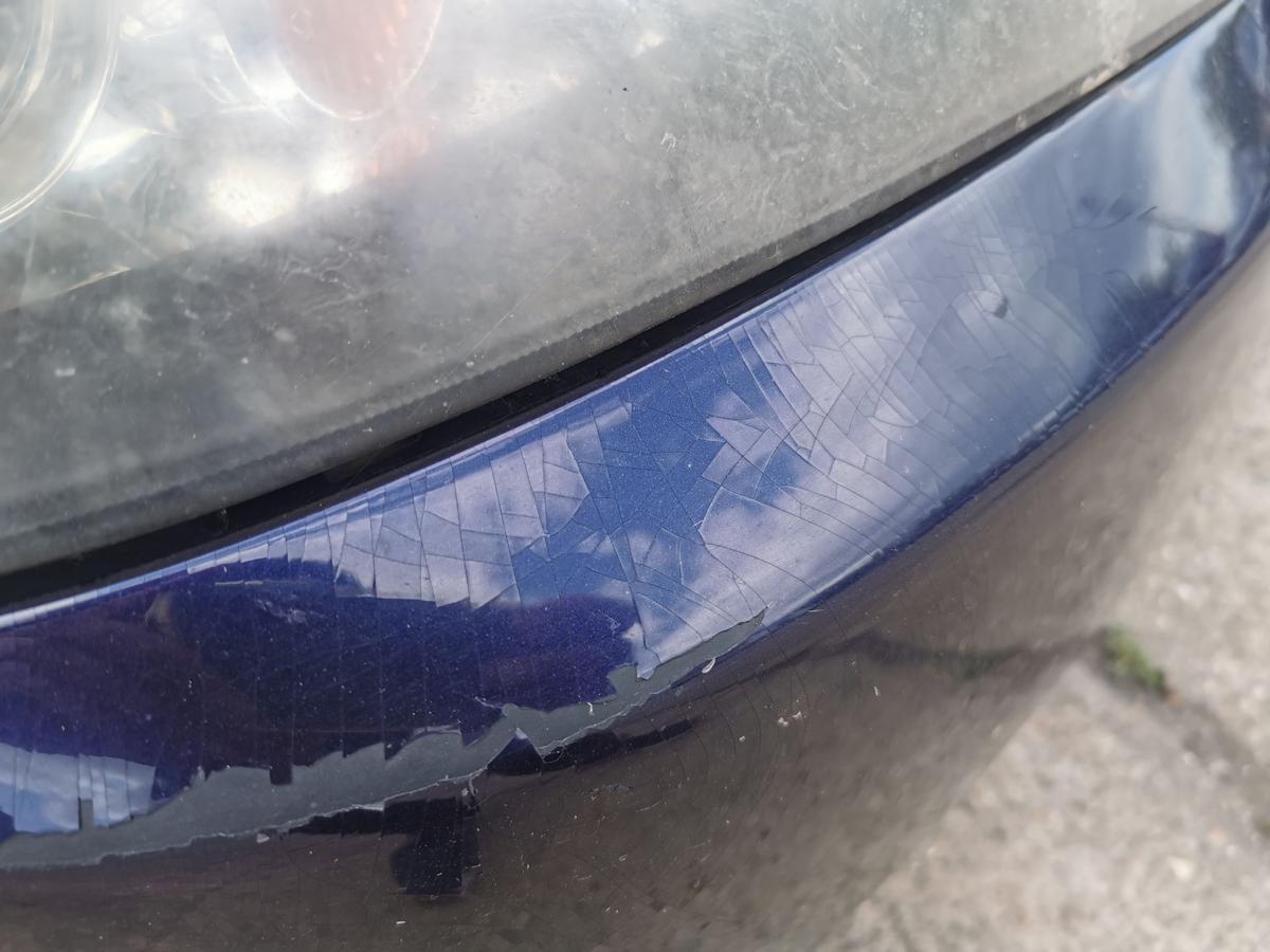 Honda Accord Tourer CM1 Stossstange Stossfänger Bumper vorn B502P Indigo Blue