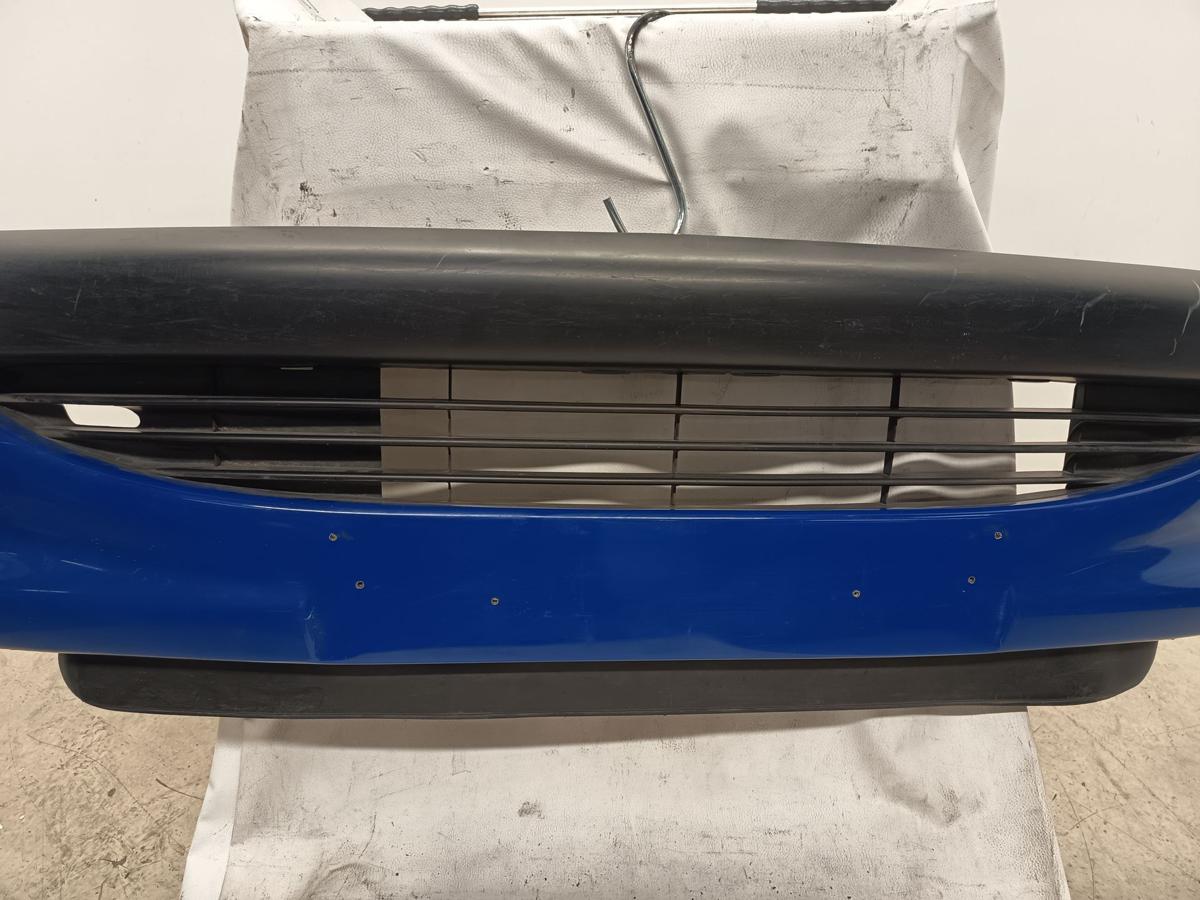 Peugeot 206 original Stoßfänger Stoßstange vorn EGJ Blau Santorini Bj 1999