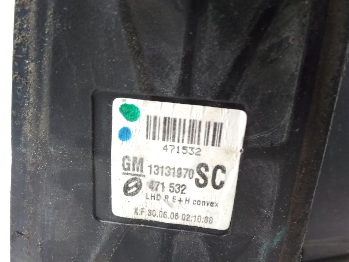 Opel Zafira B original Außenspiegel rechts elektrisch saphirschwarz Z20R Bj.2008