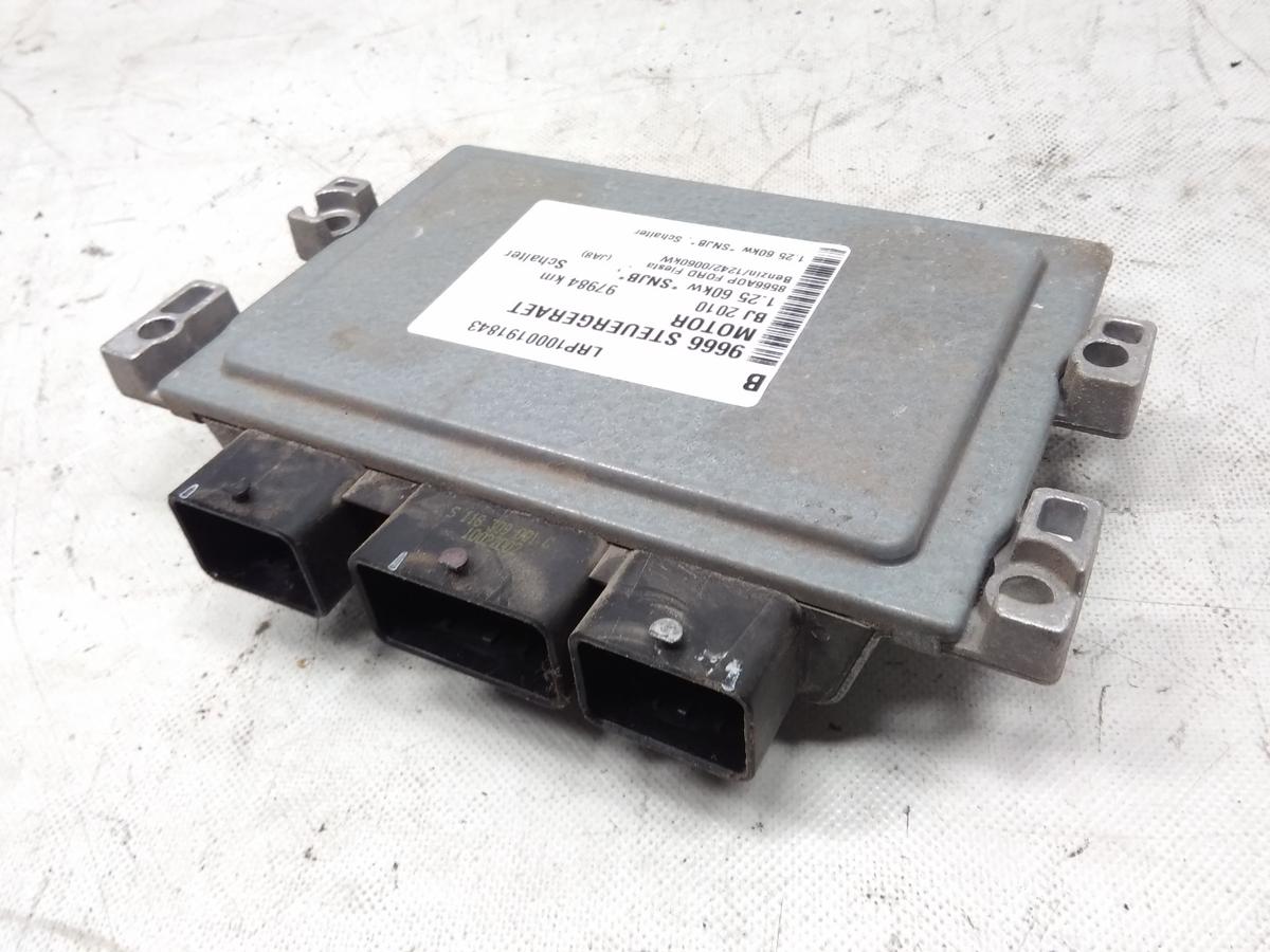 Ford Fiesta JA8 AV2112A650CB Steuergerät Motor 1.25 60kw SNJB BJ2010