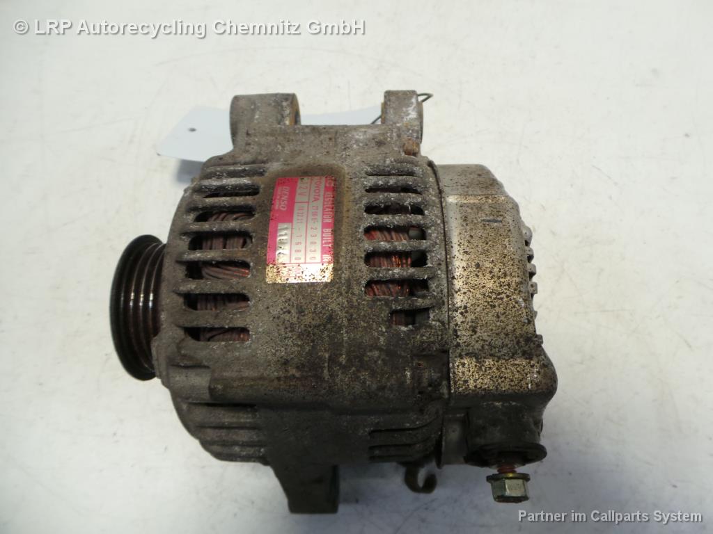 Toyota Yaris BJ 2000 Lichtmaschine Generator 1.0 50KW 2706023030 1022111680 Denso