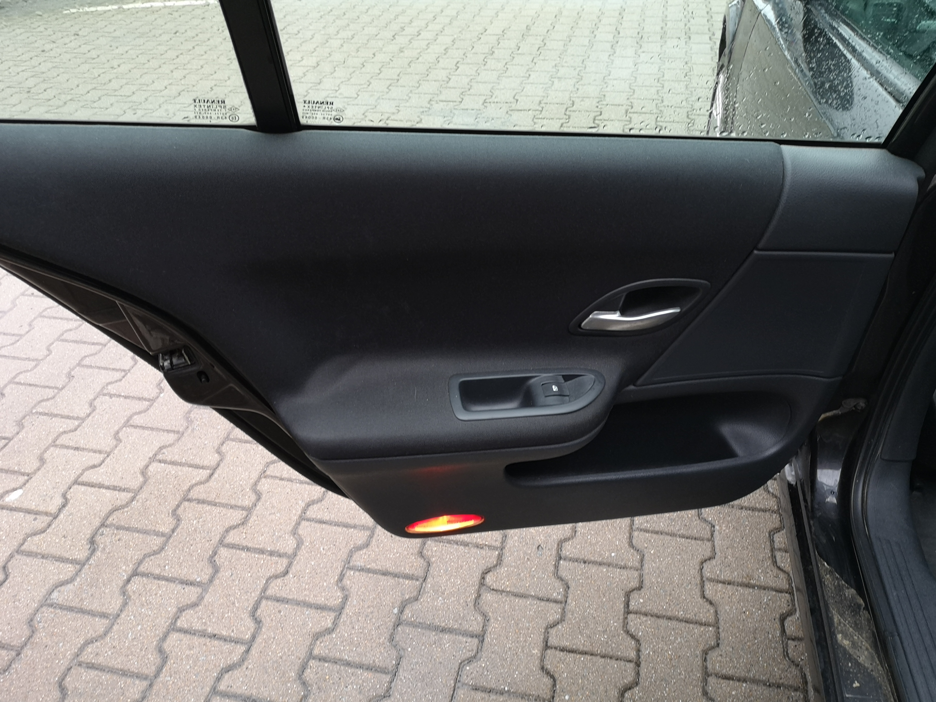 Renault Laguna 2 II Kombi 05-07 Tür hinten links Schwarz