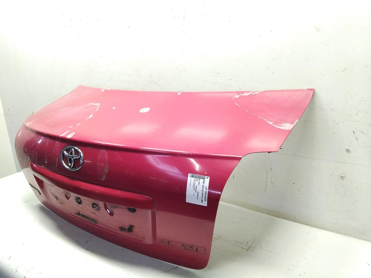 Toyota Avensis T25 Limousine Heckklappe Kofferraumdeckel 3J6 Kirschrot BJ2004