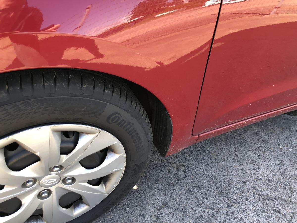 Hyundai i20 GB Kotfl&uuml;gel vorn links Fahrerseite Passion Red OR OEM