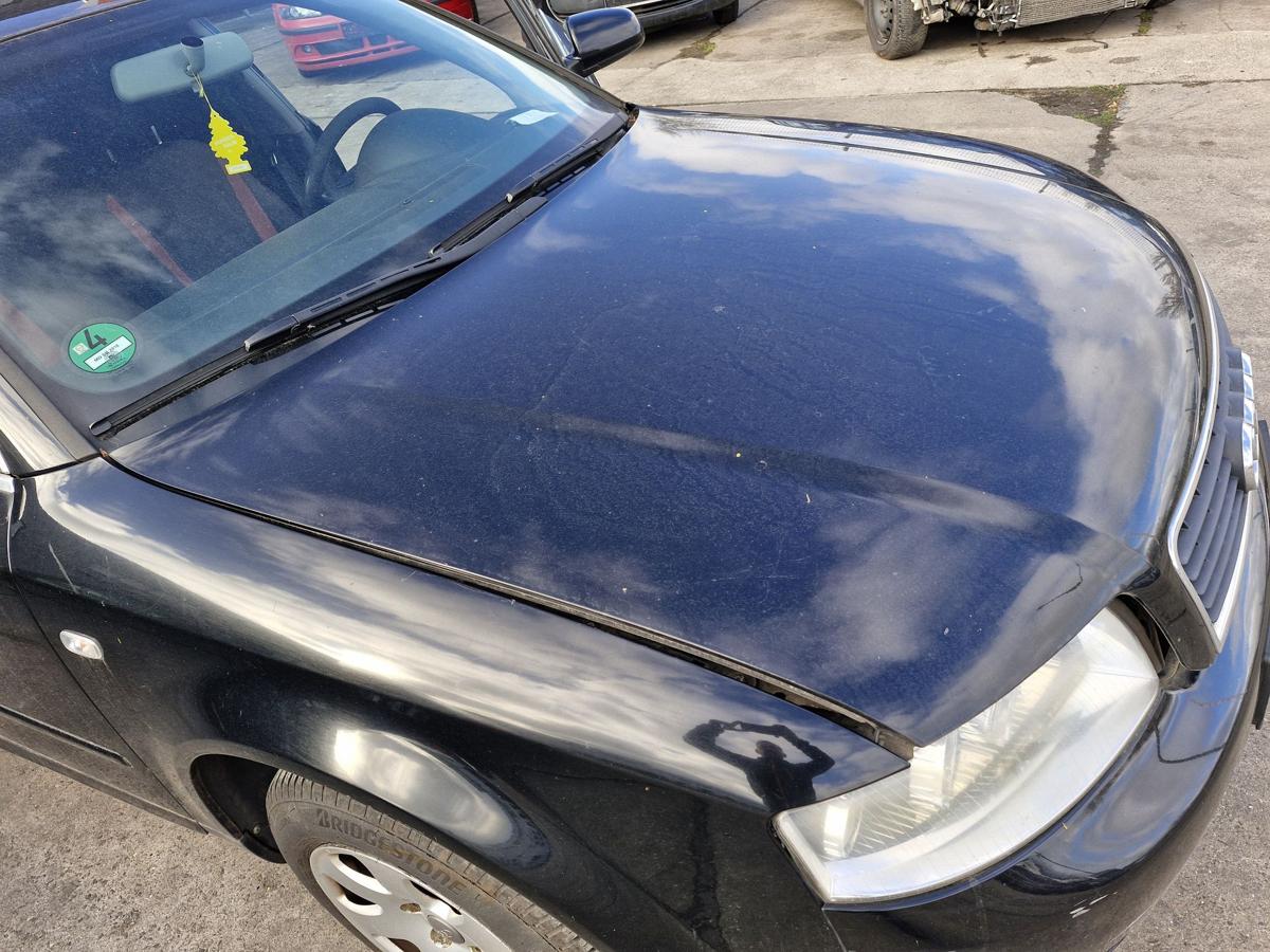 Audi A4 8E B6 BJ00-04 Motorhaube Frontklappe LY9B Brillantschwarz Deckel vorn