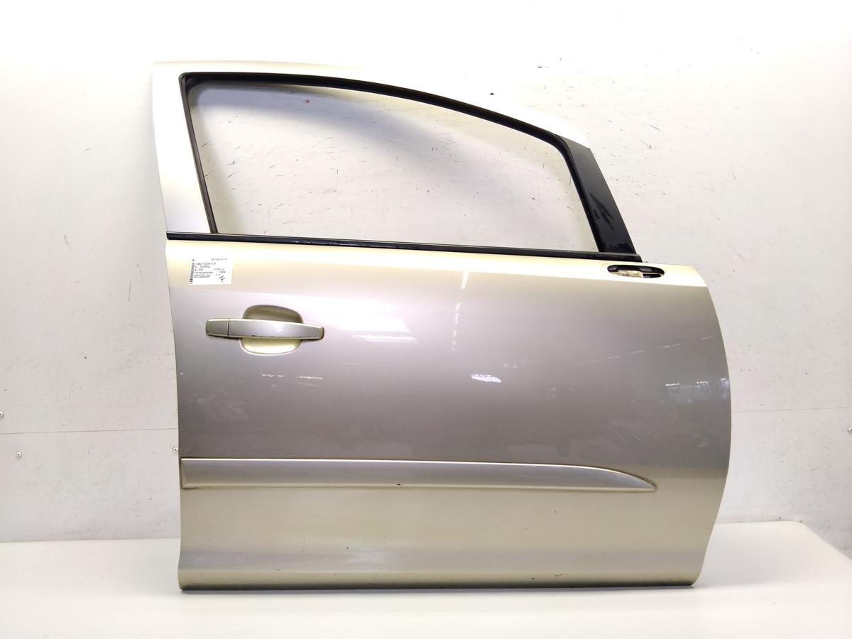 Opel Corsa D Tür vorn rechts Beifahrertür 5-türig champagnersilber Z40M Bj.2006