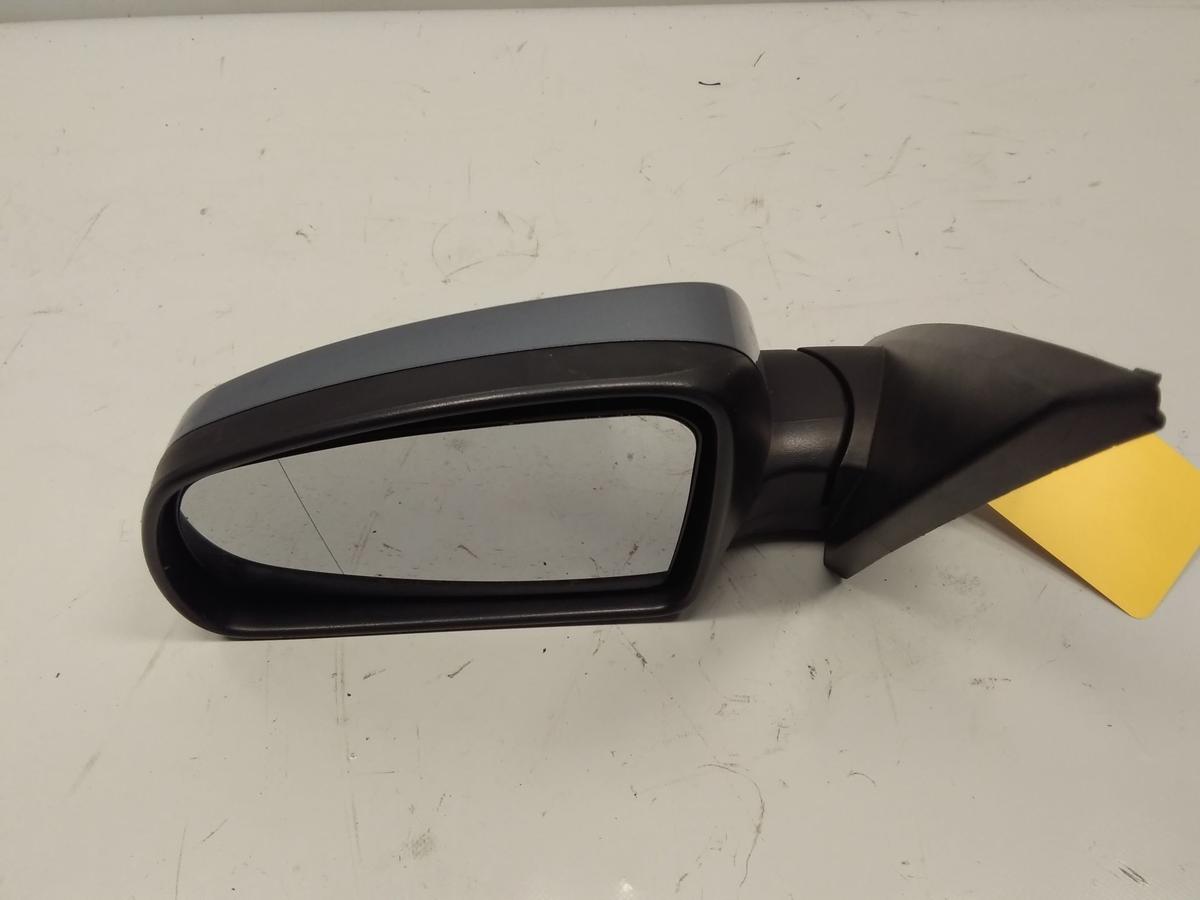 Opel Meriva A original Au&szlig;enspiegel links elektrisch anklappbar Bj.2005 graumetallic Z163 lichtsilber