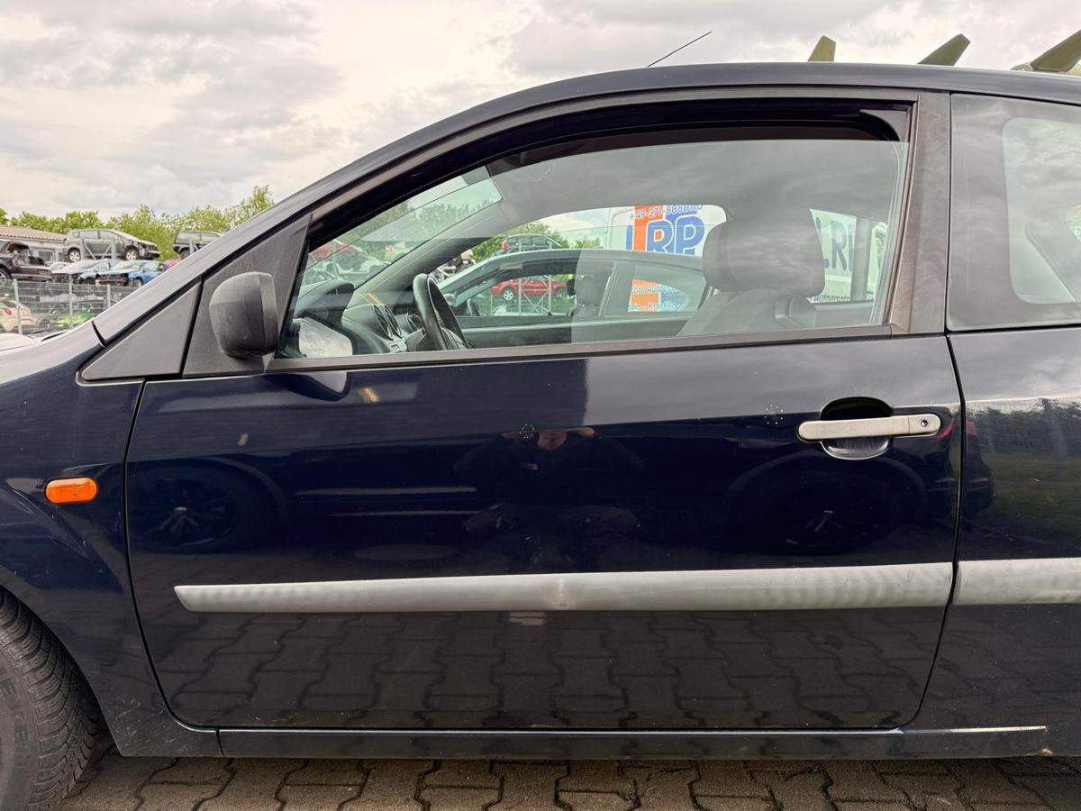 Ford Fiesta JD3 original Tür links 3-Türer Marineblau Rohbau BJ07