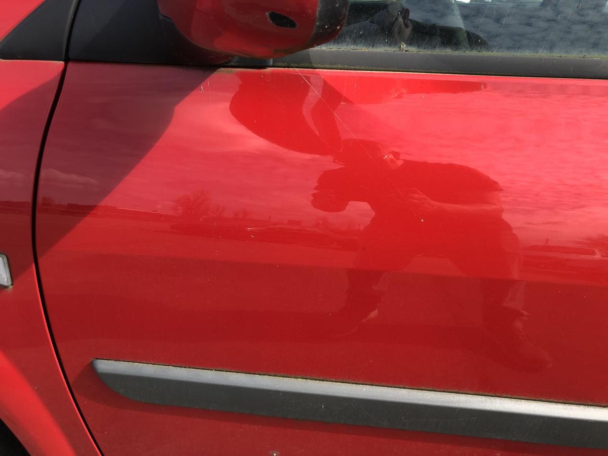 Renault Megane 2 II Grandtour T&uuml;r vorne links Fahrert&uuml;r Rohbau OV727 Spanischrot