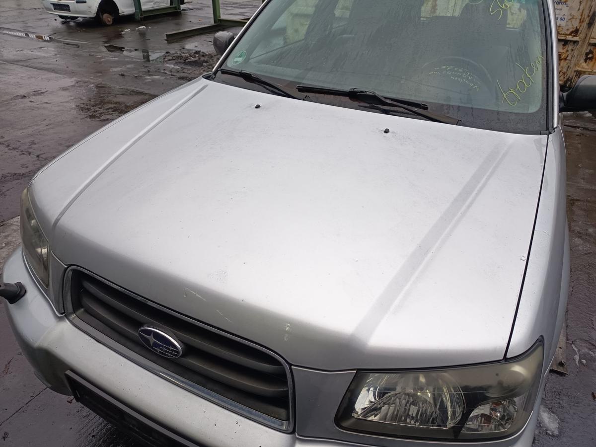 Subaru Forester SB original Motorhaube 01G Silber vor Facelift Baujahr 2005