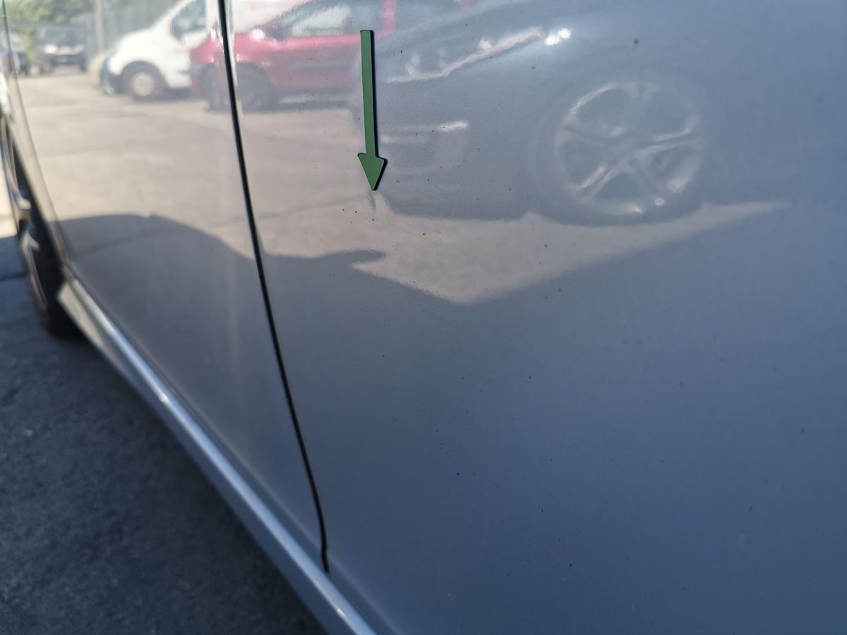 Saab 9-3 YS3 Kombi Tür Autotür Rohbautür Fondtür hinten links 309 Kristallsilber