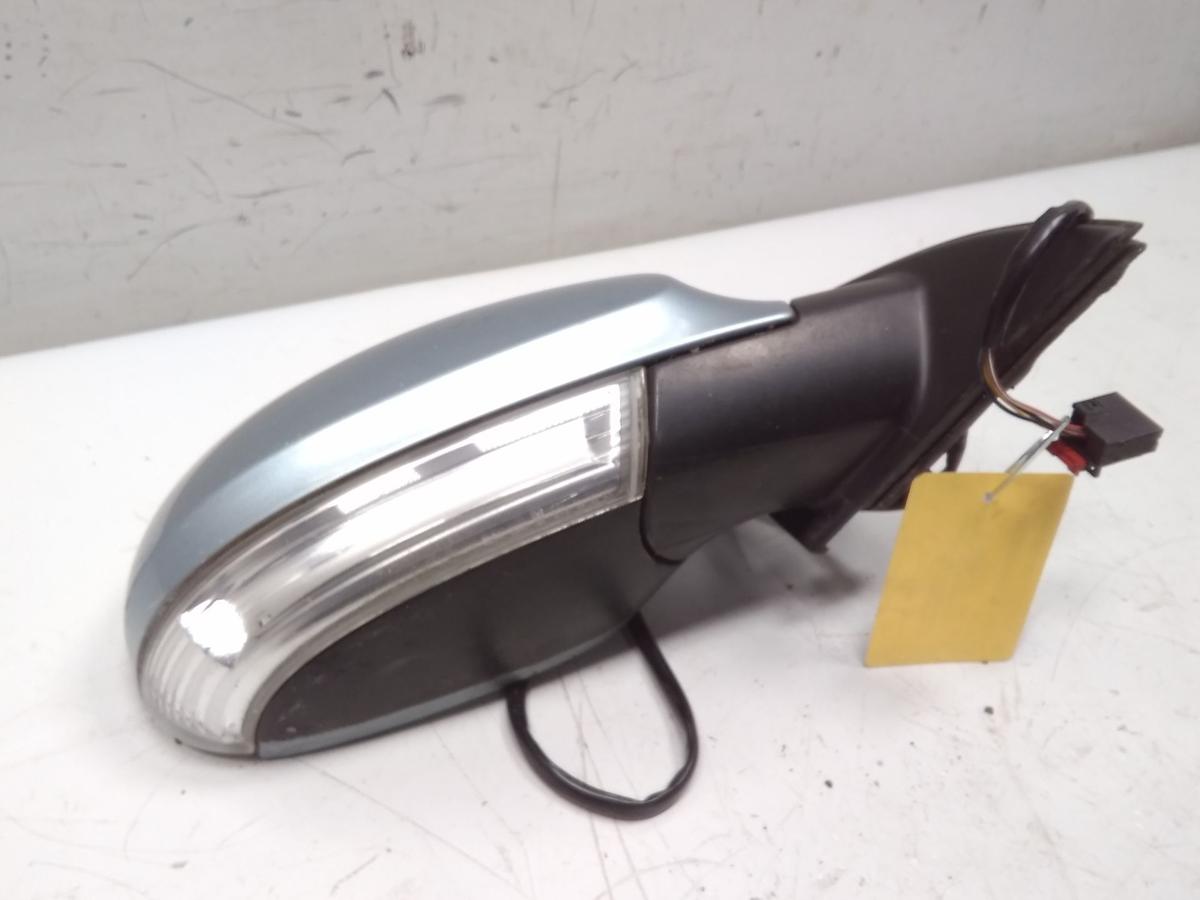 VW Passat 3C B6 orig.Au&szlig;enspiegel rechts elektrisch & beheizt 6pol BJ2005 LB5M arcticbluesilver