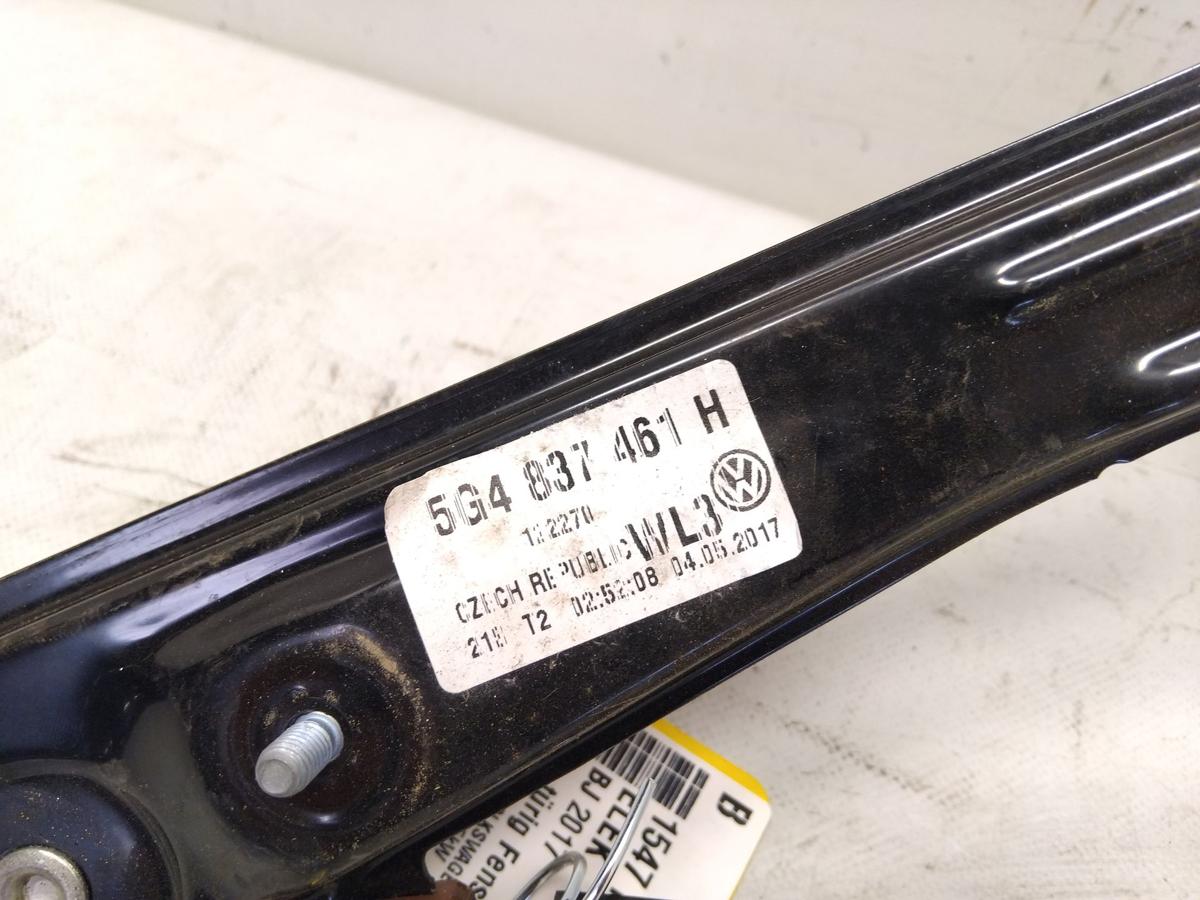 VW Golf 7 original Fensterheber vorn links 5-T&uuml;rer elektrisch BJ2017 5G4837461H