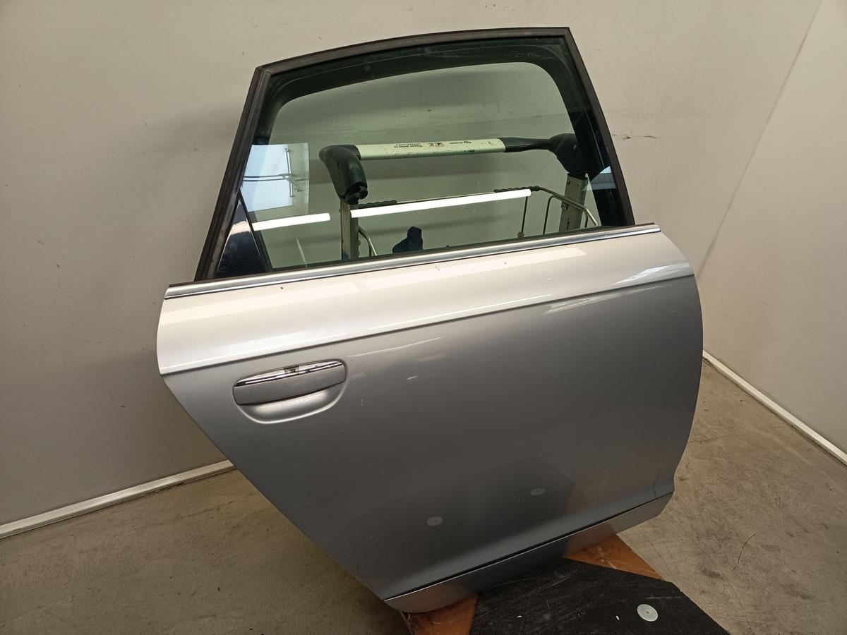 Audi A6 4F Limo orig T&uuml;r hinten rechts Beifahrerseite LY7W Silber Bj 2004