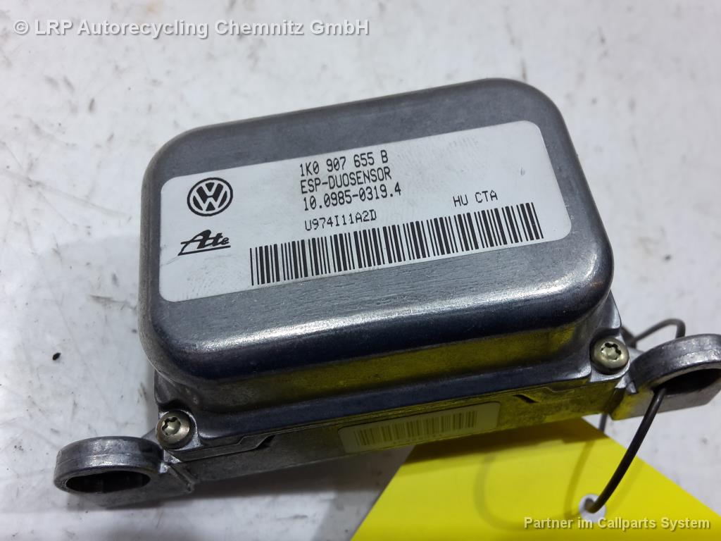 VW Touran 1T BJ 2004 ESP-Duosensor 1K0907655B Drehratensensor ESP Sensor