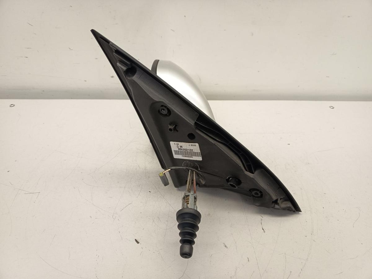 Smart Forfour 454 original Au&szlig;enspiegel links mechanisch EB4 Silber Bj 2005
