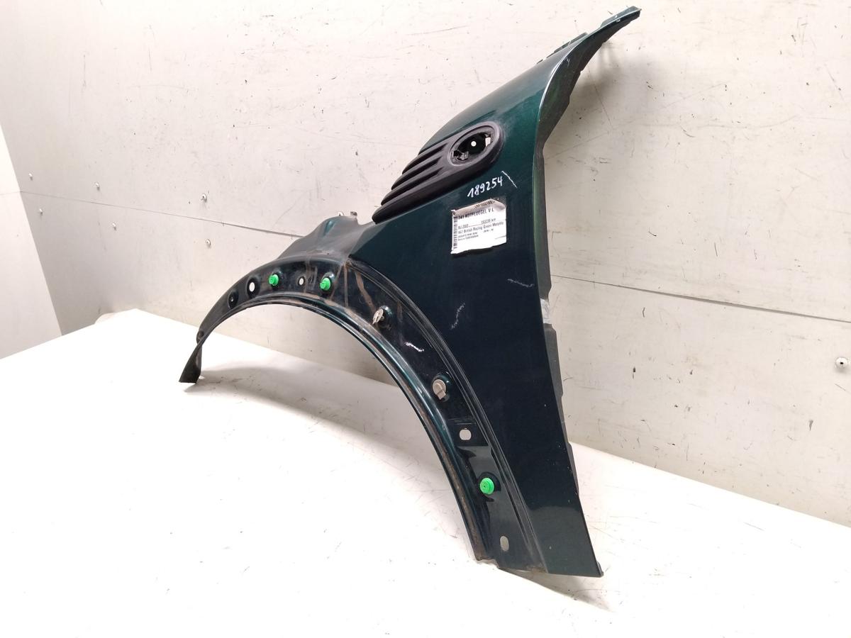 Mini II R56 Cooper original Kotflügel vorn links A67 British Racing Green BJ2008