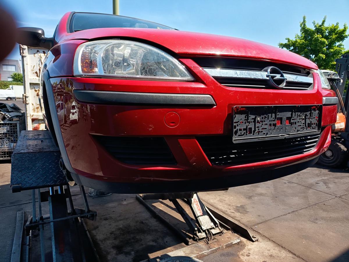 Opel Corsa C orig Stoßfänger Stoßstange vorn Z573 Tizianrot Bj 2004