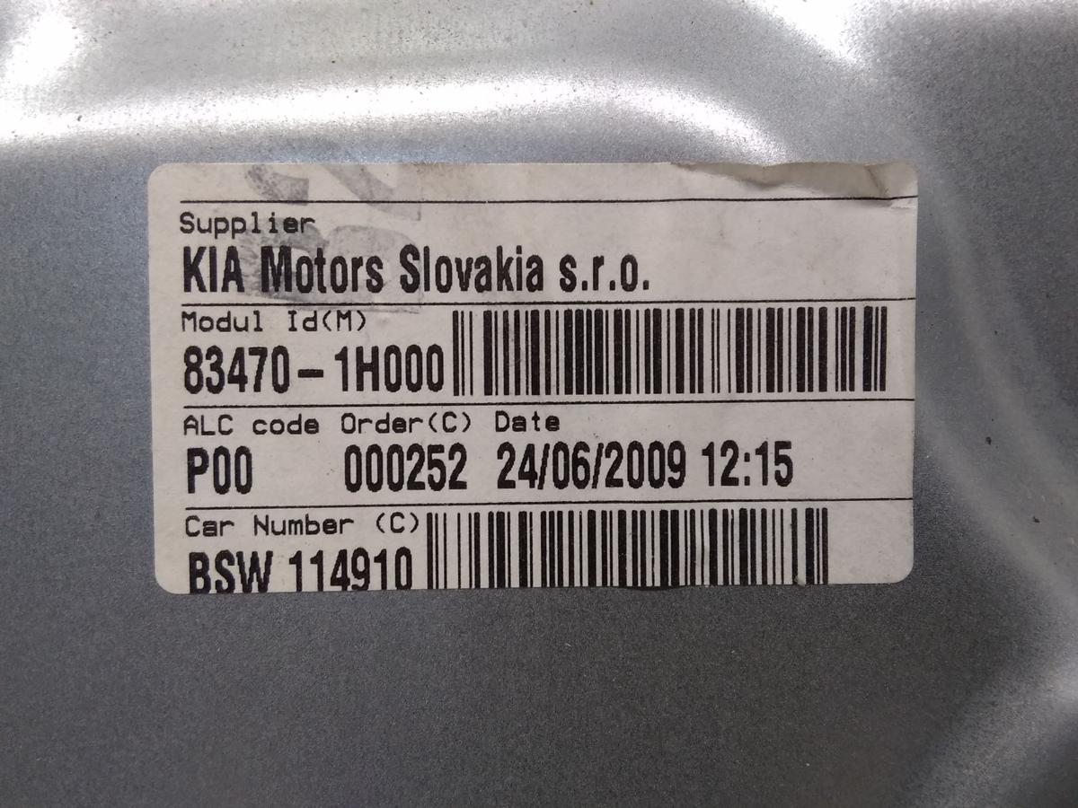 Kia Ceed Kombi ED original Fensterheber hinten links manuell BJ2009