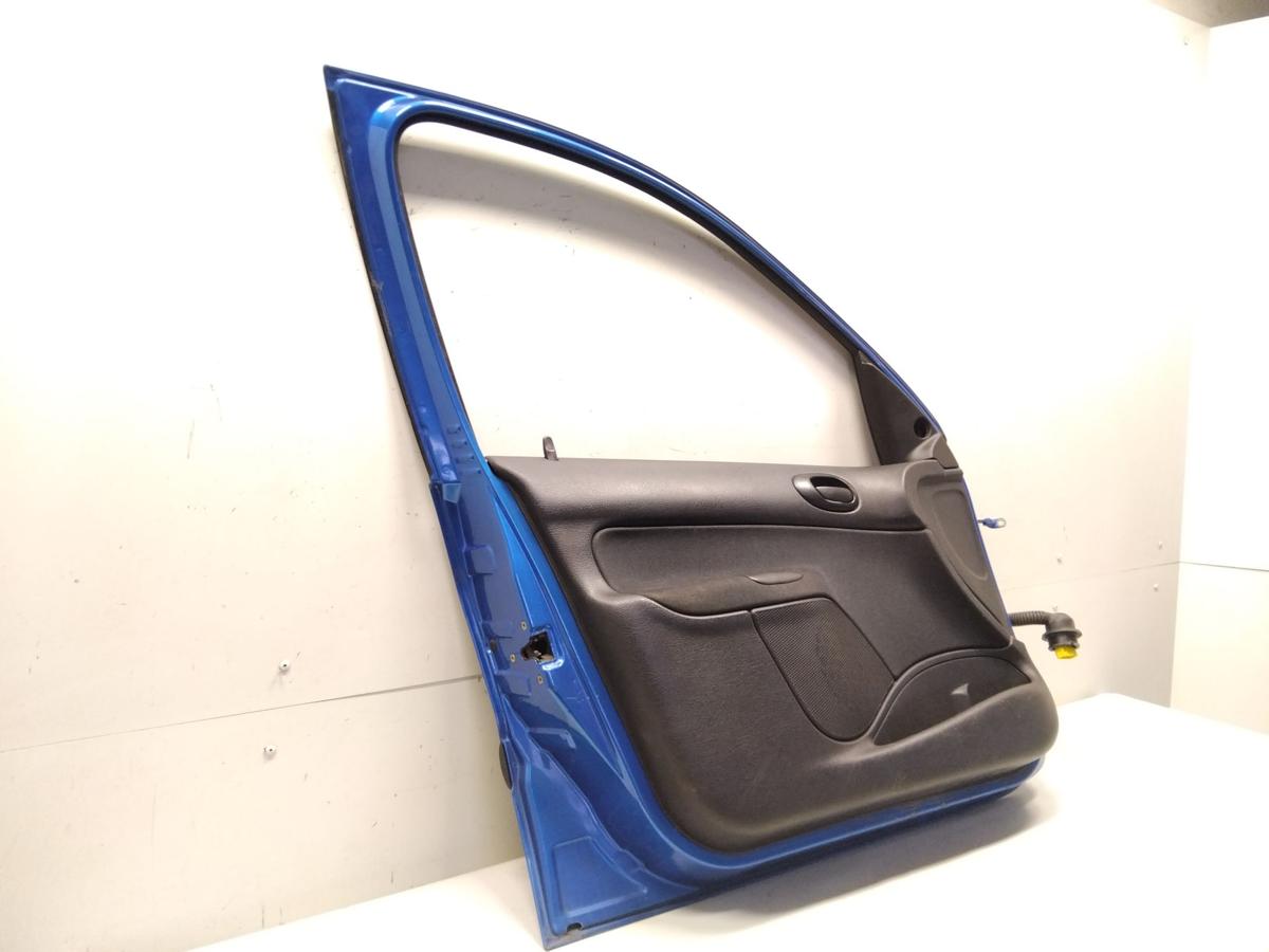Peugeot 206 Kombi SW T&uuml;r vorn links Fahrert&uuml;r KMF bleu recife BJ2005