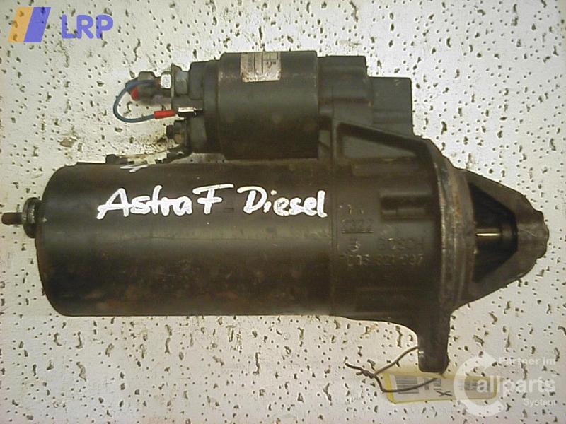 ANLASSER DIESEL; Anlasser; ASTRA F CARAVAN/LIEF; 09/91-03/98; 1202172; 90540586