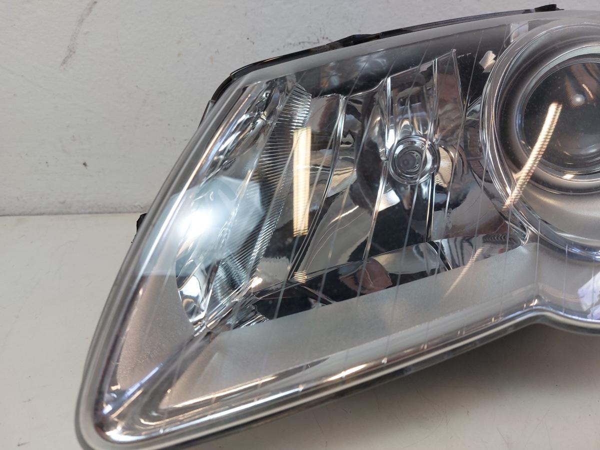 VW Passat 3C B6 Scheinwerfer vorn links Frontscheinwerfer Halogen Valeo OEM