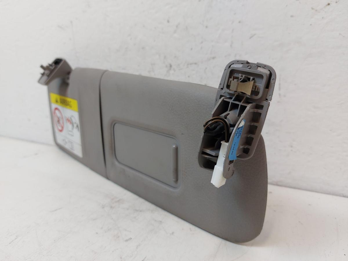 BMW 1er F20 Sonnenblende vorn rechts mit Spiegel Beifahrerseite