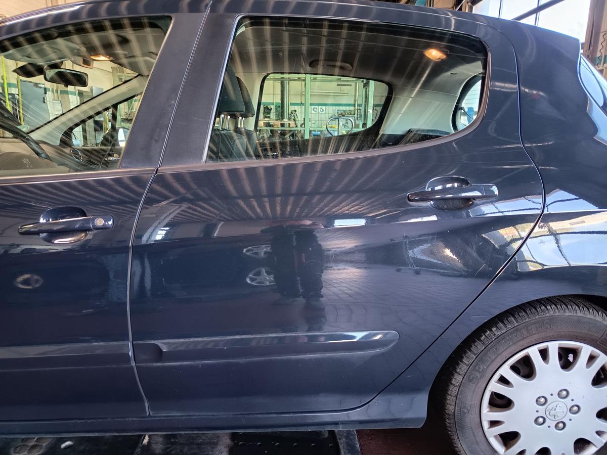 Peugeot 308I original T&uuml;r hinten links KTG Hurricane Grau Baujahr 2008