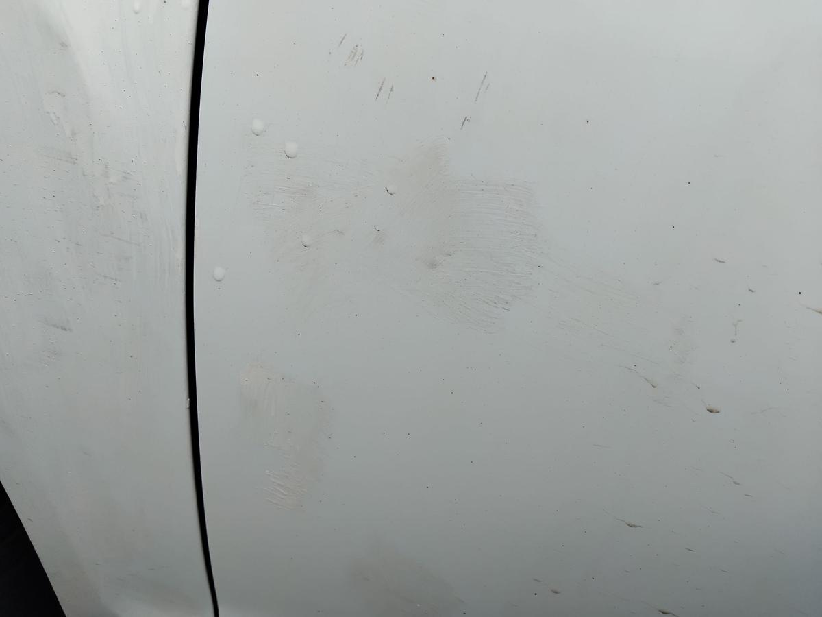 Ford Fiesta JA8 T&uuml;r vorn links Fahrert&uuml;r 3-T&uuml;rer frostwei&szlig; BJ2009
