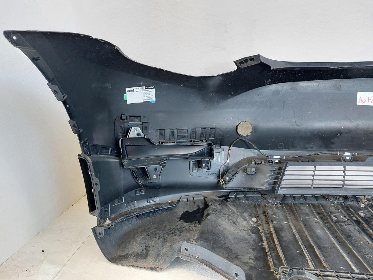 Tesla Model Y Stoßfänger Stoßstange vorn OHNE Nebel PDC PBSB Sierra Black OEM