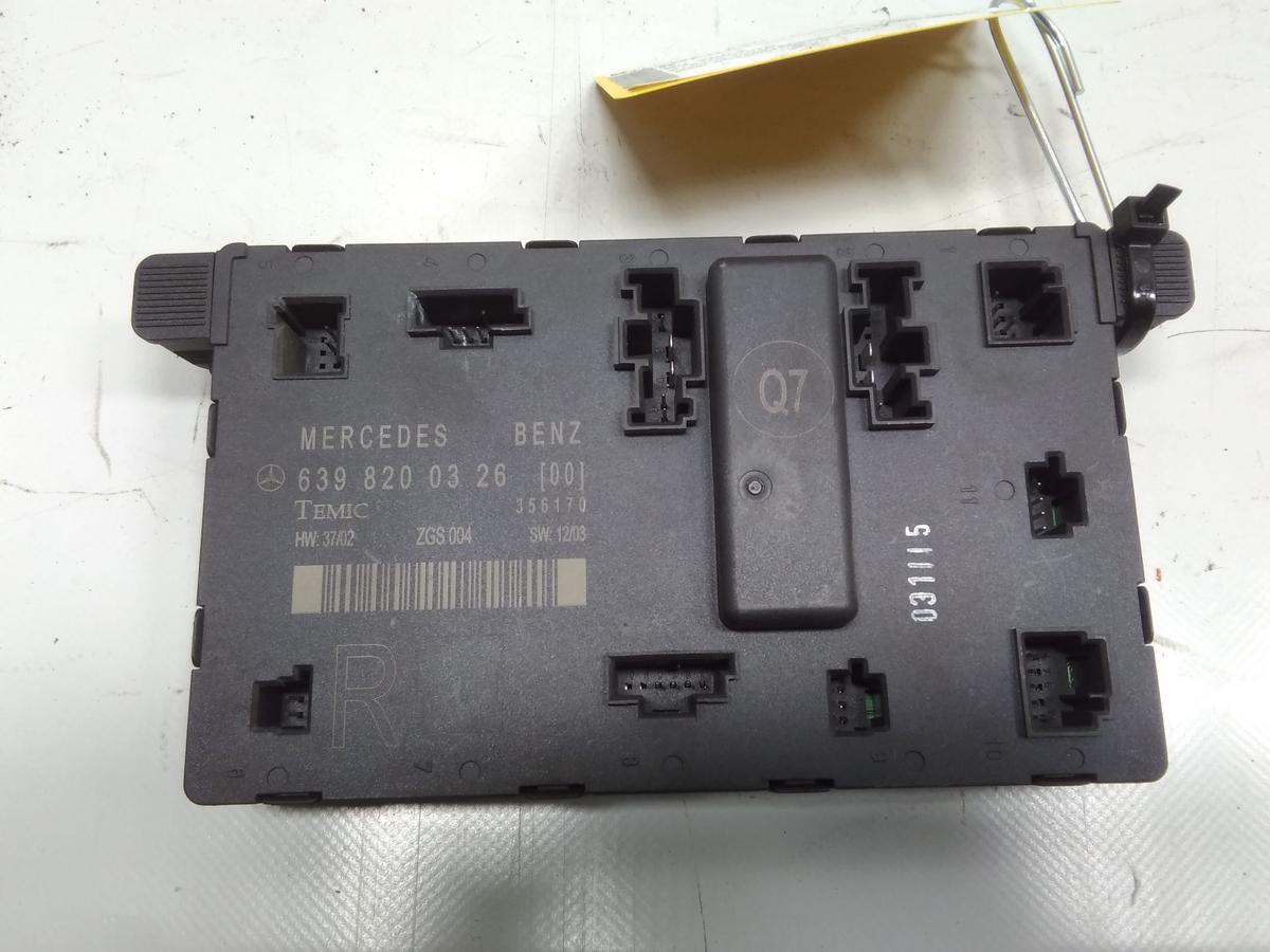 Mercedes Benz Vito 639 original T&uuml;rsteuerger&auml;t vorn rechts 6398200326 Bj.2004