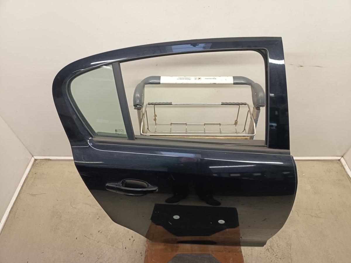 Opel Corsa D original T&uuml;r hinten rechts Fond Z20R Saphirschwarz Bj 2009