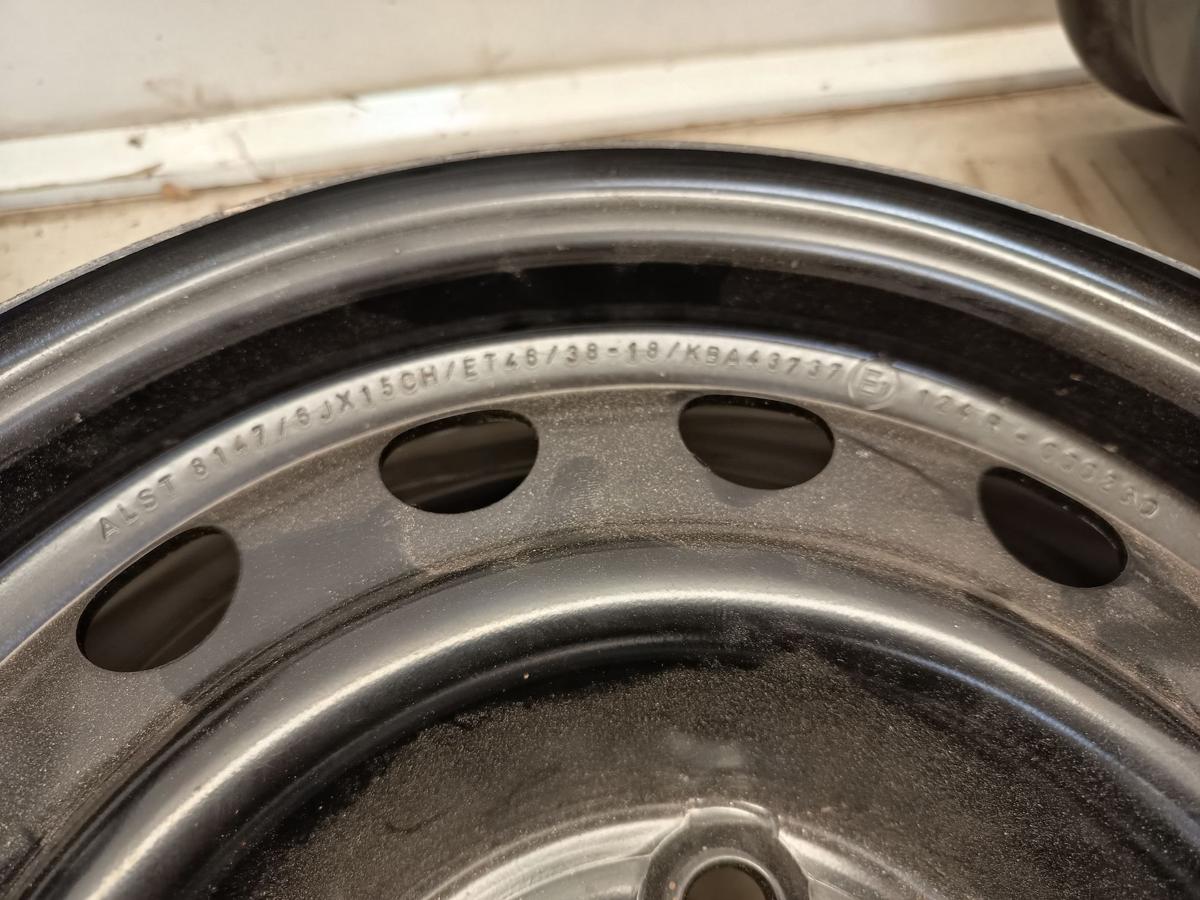 Alcar 8147 Satz Stahlfelgen 6x15 ET46 5x114.3 f&uuml;r Hyundai und Kia