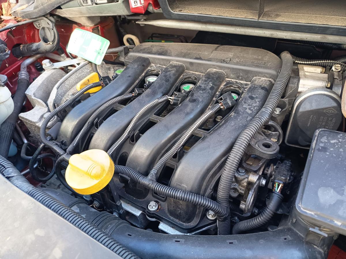 Renault Modus original Motor 1.6l 82kW Benzin K4M791 63Tkm Bj 2005