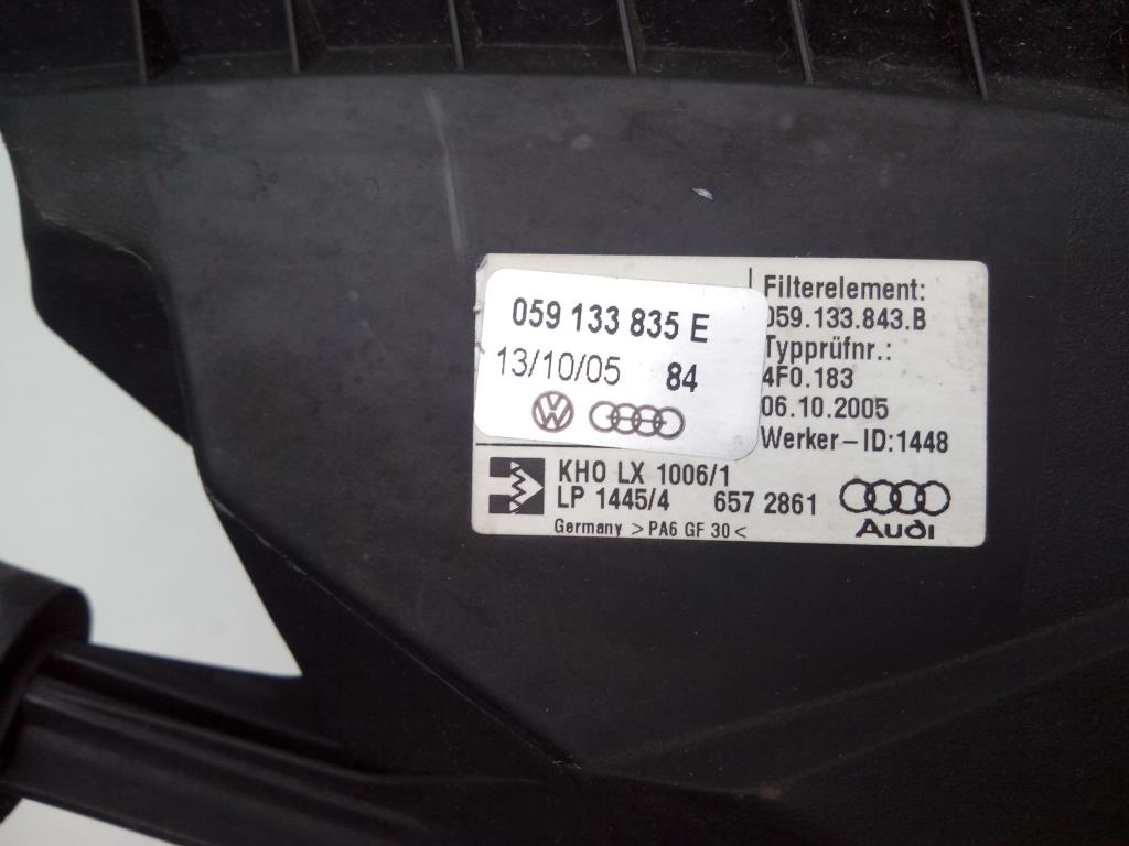 Audi A6 4F BJ2006 Luftfilterkasten 059133835E 3.0TDI 165kw BMK