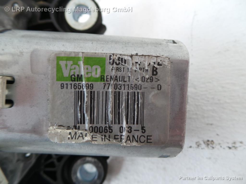 Renault Trafic 2 Bj.05 Heckwischermotor links rechts 7700311590D VALEO