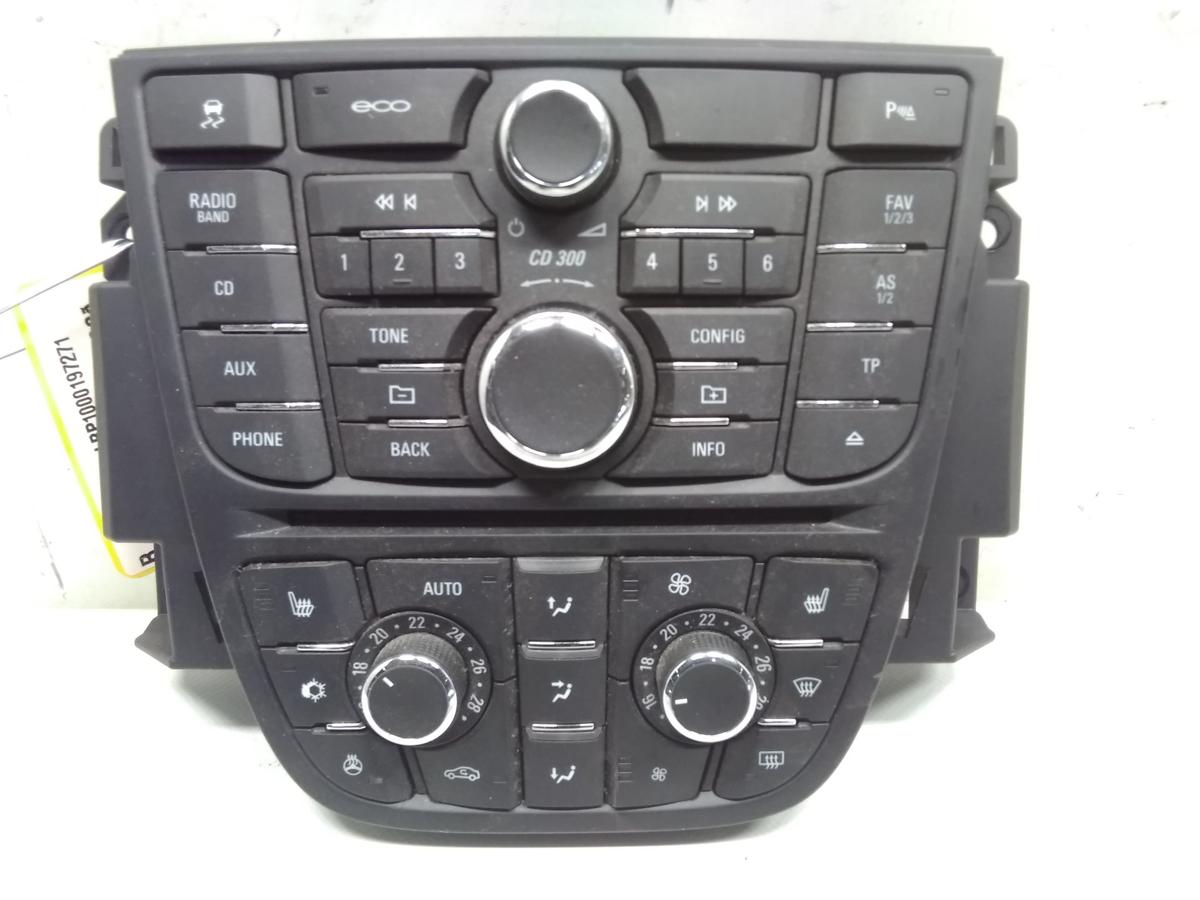 Opel Meriva B original Radio- und Klimabedienteil Bj.2012