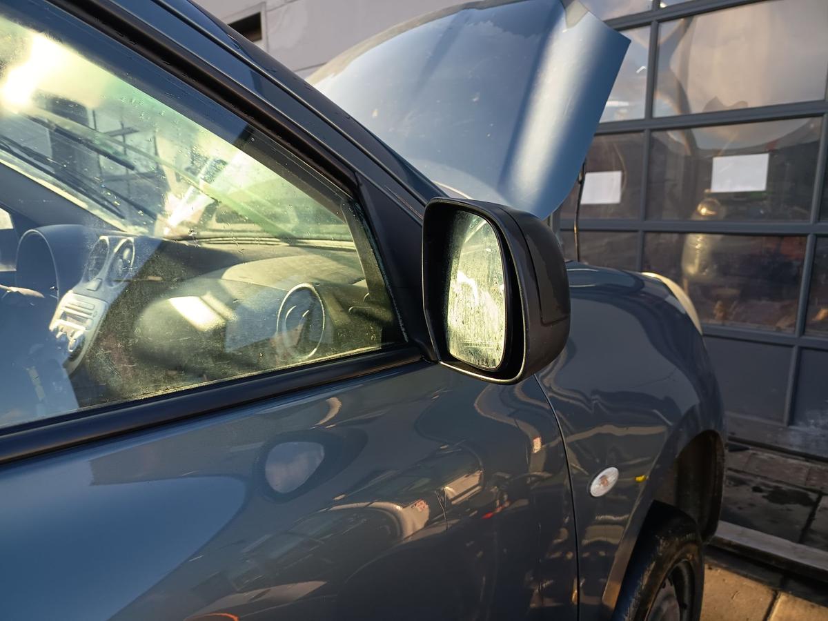 Nissan Micra K13 orig manuell verstellbarer Spiegel rechts unlackiert bis Bj 2013