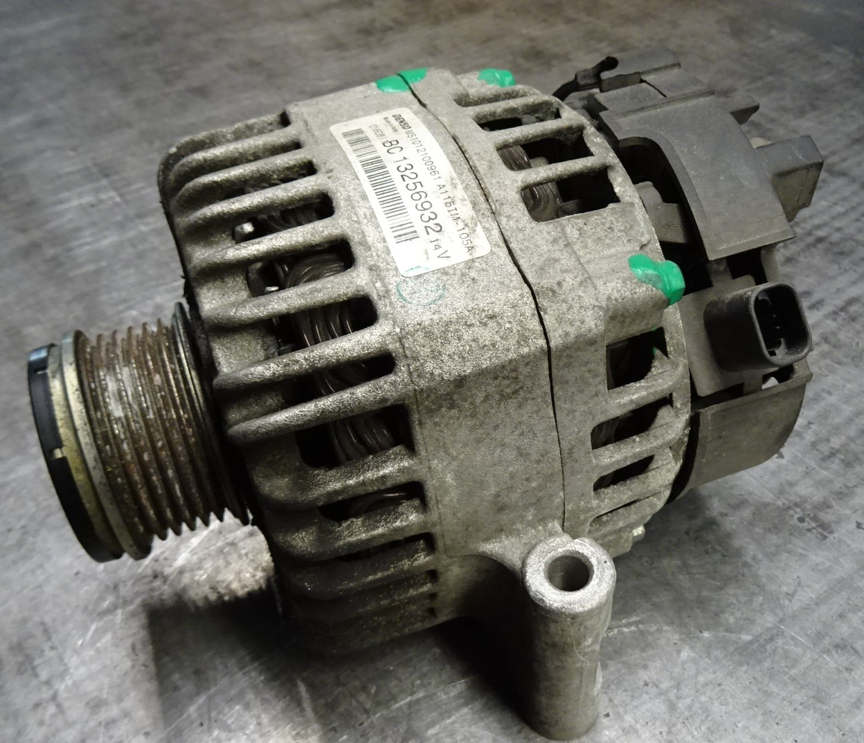 Opel Corsa D Lichtmaschine Generator 105A MS1012100961 Bj08 1,3CDTI 55KW Z12DTJ