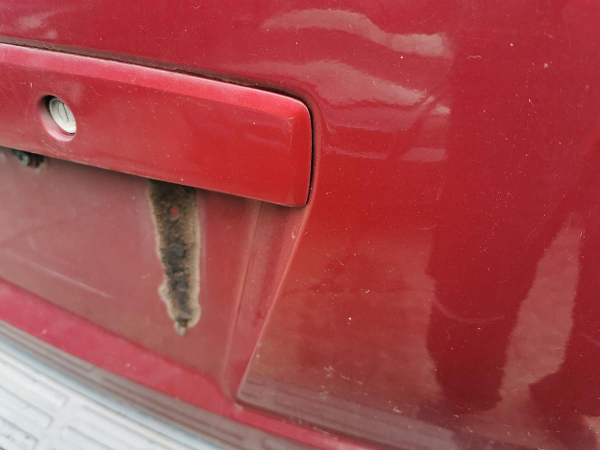 Kia Sorento JC Heckklappe Klappe Deckel hinten R9 Ruby Red Met ohne Scheibe