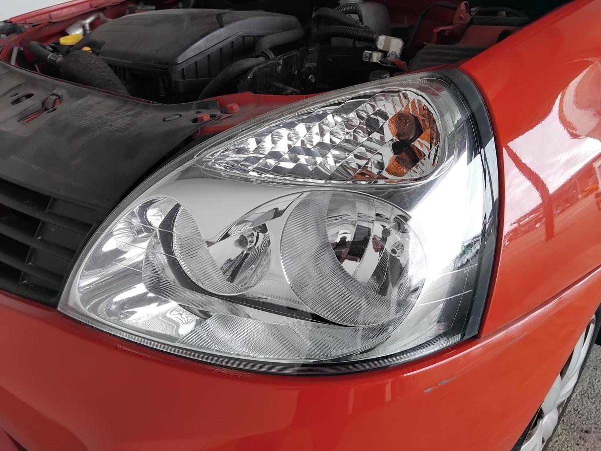 Renault Clio II Campus Ph.V orig Scheinwerfer links Hella Halogen mit LWR BJ2009
