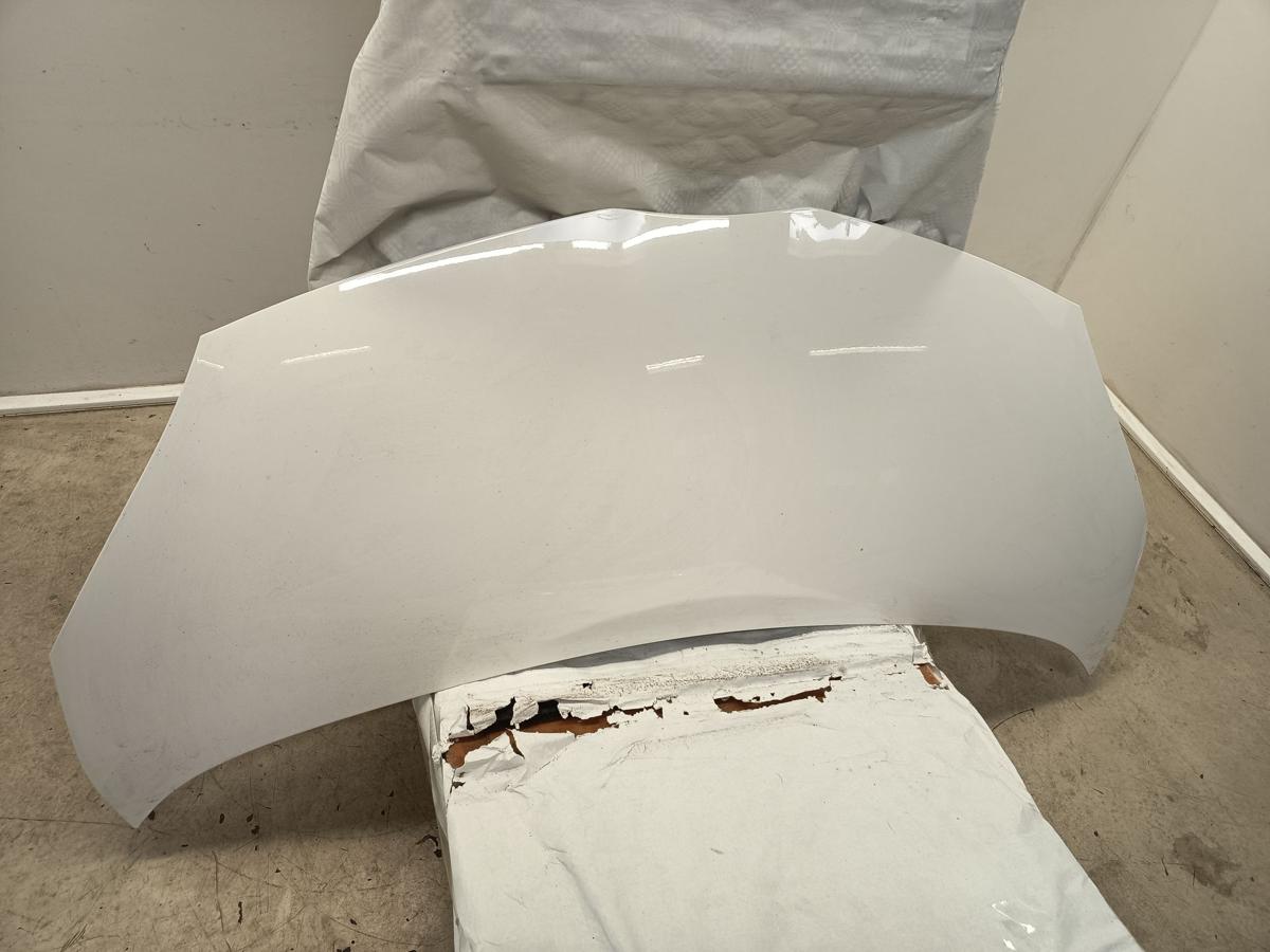 Toyota Aygo original Motorhaube 068 Pianosaweiss vor Facelift Bj 2007