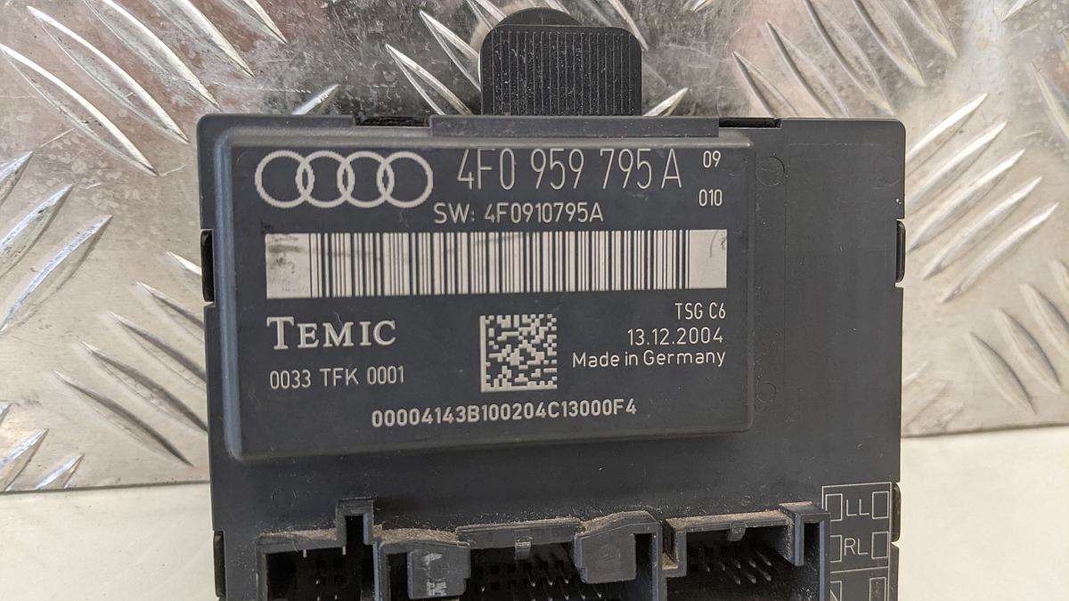 Audi A6 4F C6 Steuergerät Tür hinten links 4F0959795A