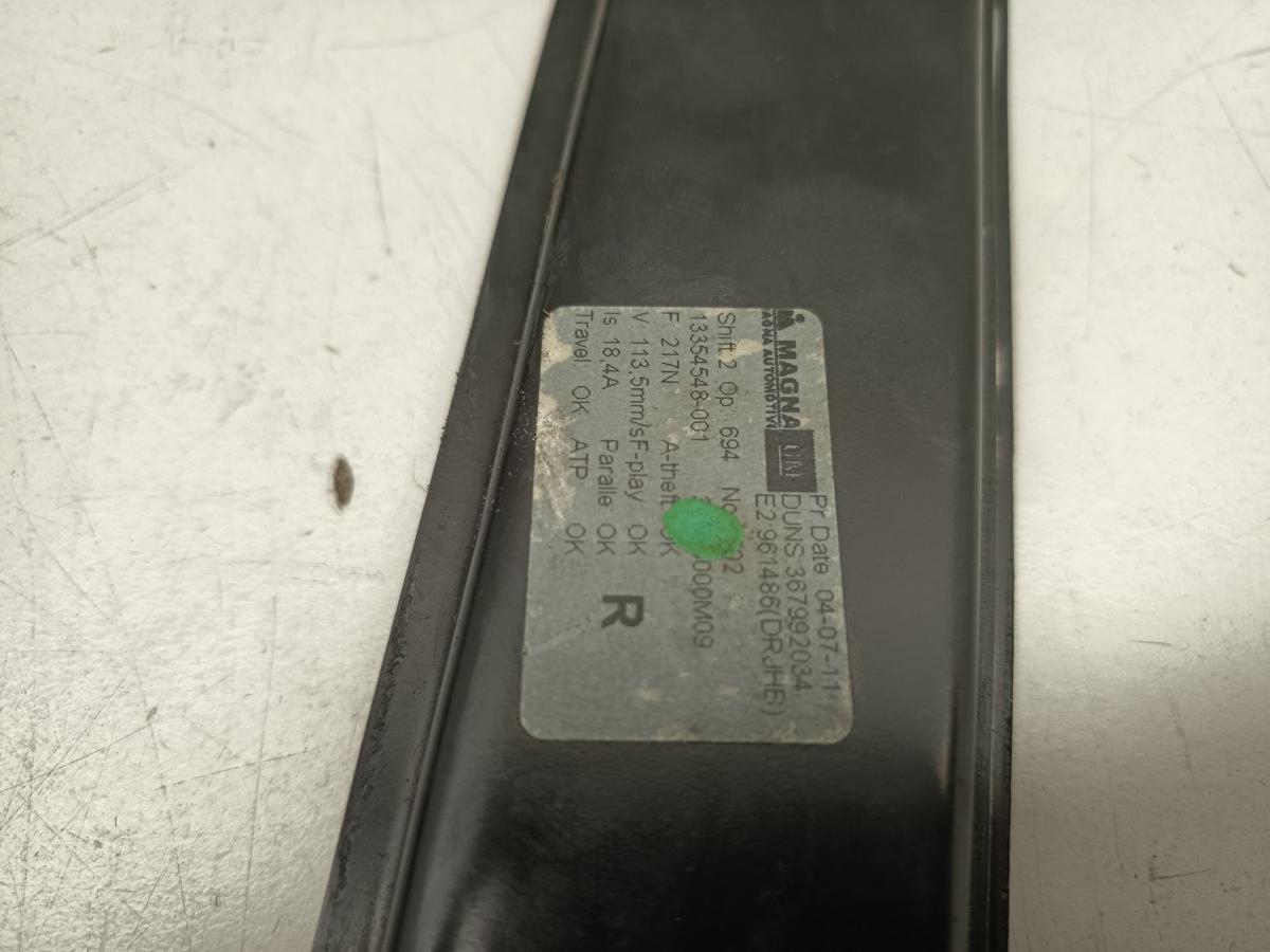 Opel Meriva B original Fensterheber vorne rechts elektrisch Baujahr 2012