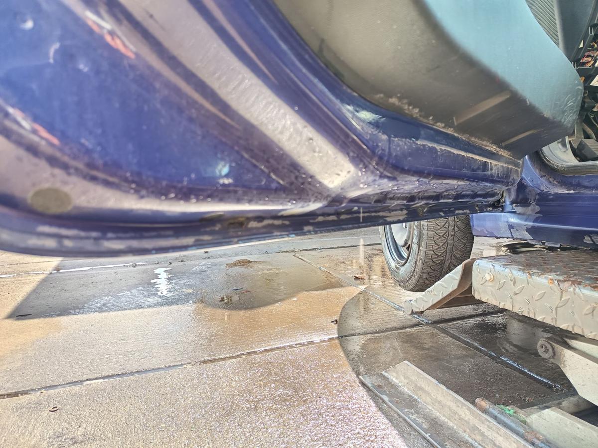 Peugeot 208 I orig Tür links 3türer Fahrertür KUC Blau Bj 2012-2015