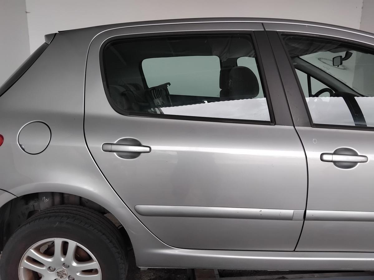 Peugeot 307 T&uuml;r hinten rechts EZA Gris Sidobre 5-t&uuml;rig Flie&szlig;heck BJ2004